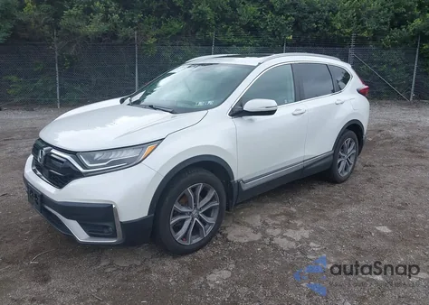 2021 Honda Cr-V Awd Touring z USA, uszkodzony, nr VIN 7FARW2H92ME001201